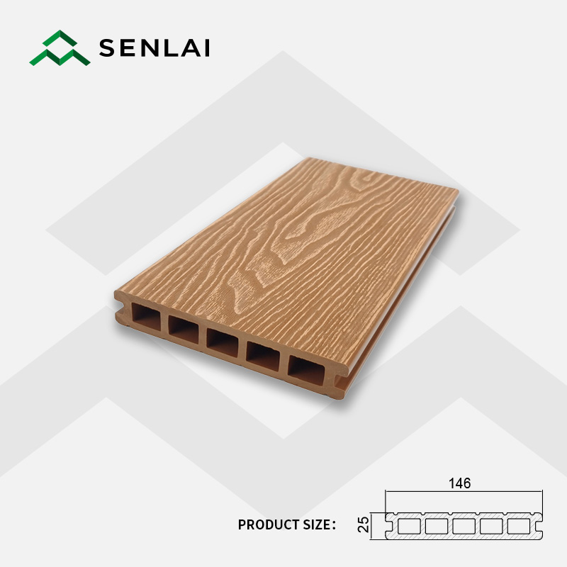 Embossed outdoor decking