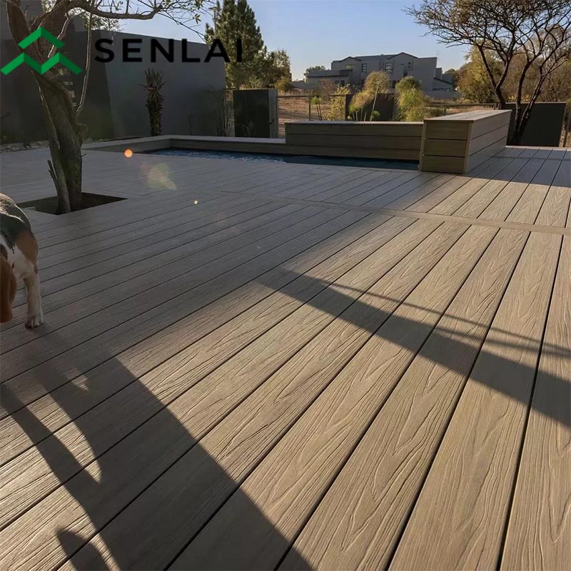 148X23 Co-extrusion Wood Plastic Composite Decking Waterproof Outdoor Wpc Decking Floor